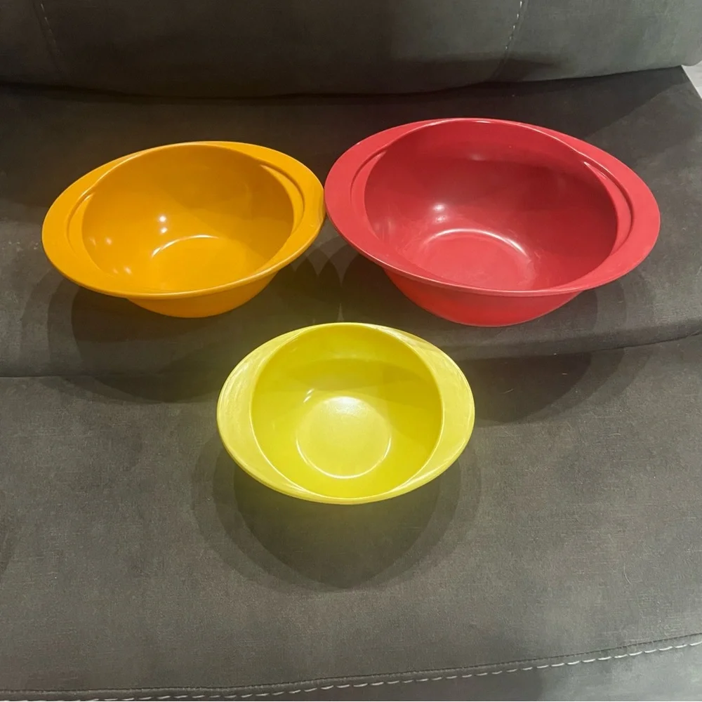 GHP Melamine Colorful Nesting Bowls‎